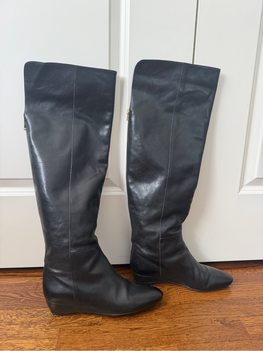 Loeffler Randall Over The Knee Boots with Back Zip Safari - SIZE 10